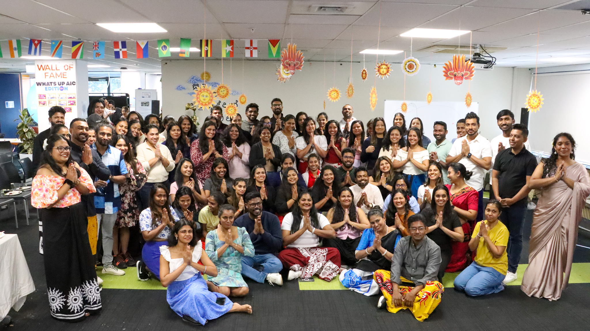 <p>Sri Lankan celebration brings colour to campus</p>