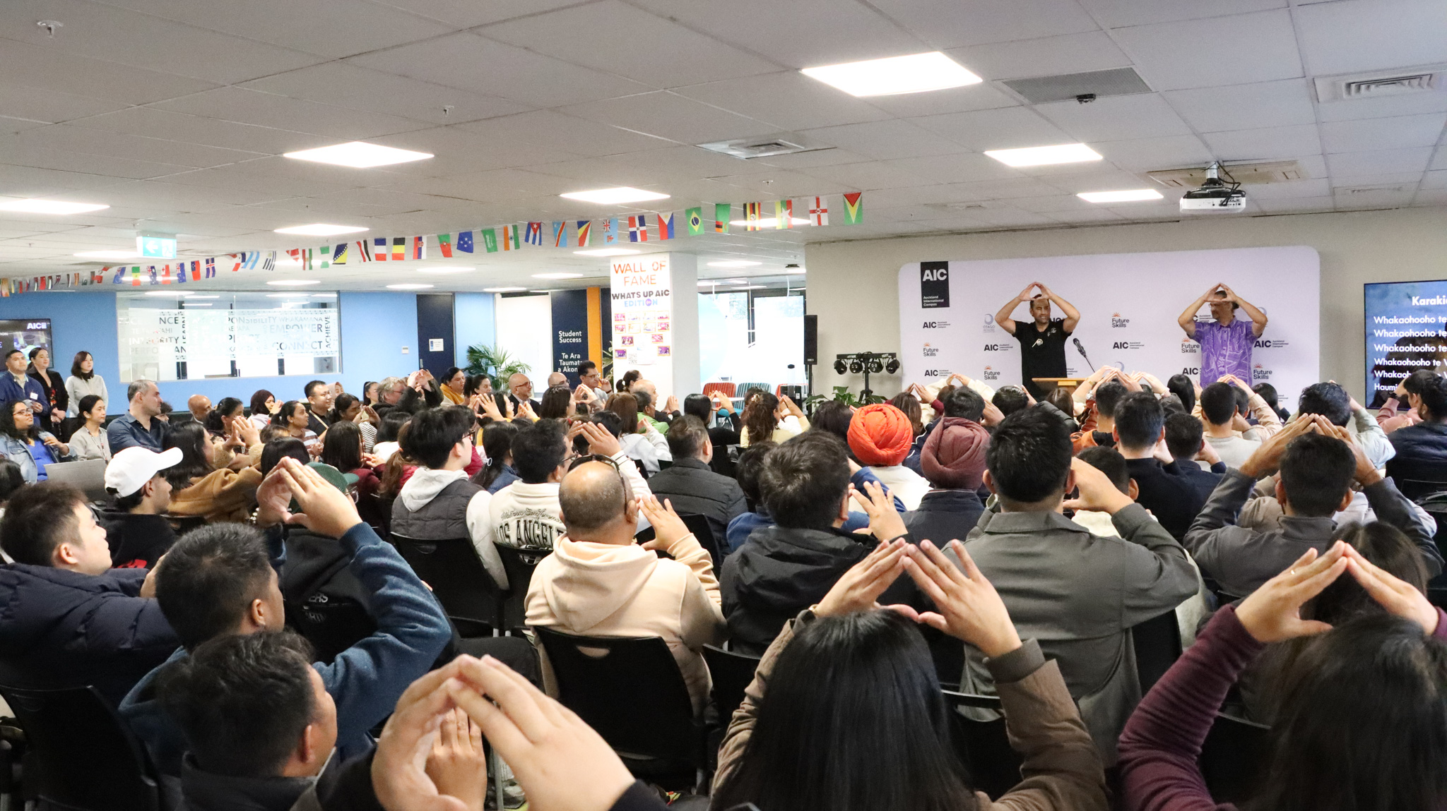 <p>Students from 18 countries welcomed at Orientation</p>