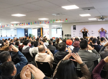 <p>Students from 18 countries welcomed at Orientation</p>