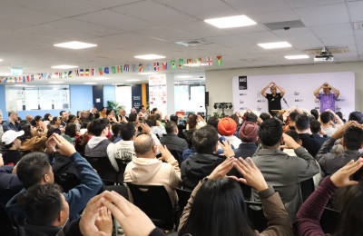 <p>Students from 18 countries welcomed at Orientation</p>