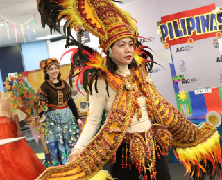 <p>Celebrating Filipino culture at AIC</p>