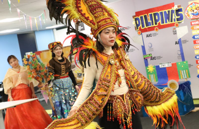 <p>Celebrating Filipino culture at AIC</p>