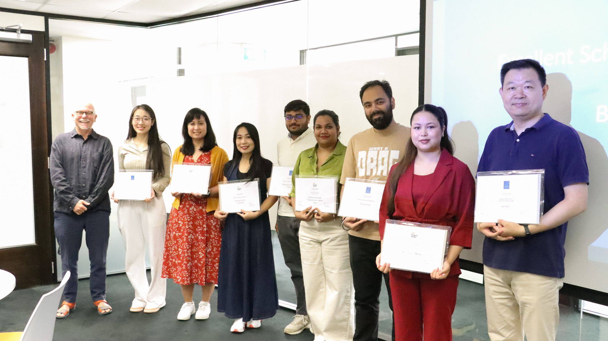 <p>Top students recognised for excellence and support</p>