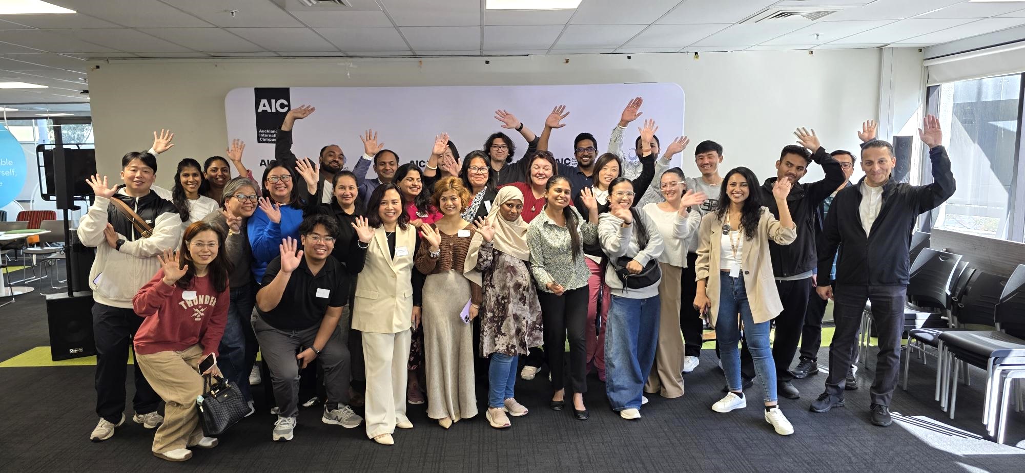 <p>Alumni mentor students at coffee connect event</p>