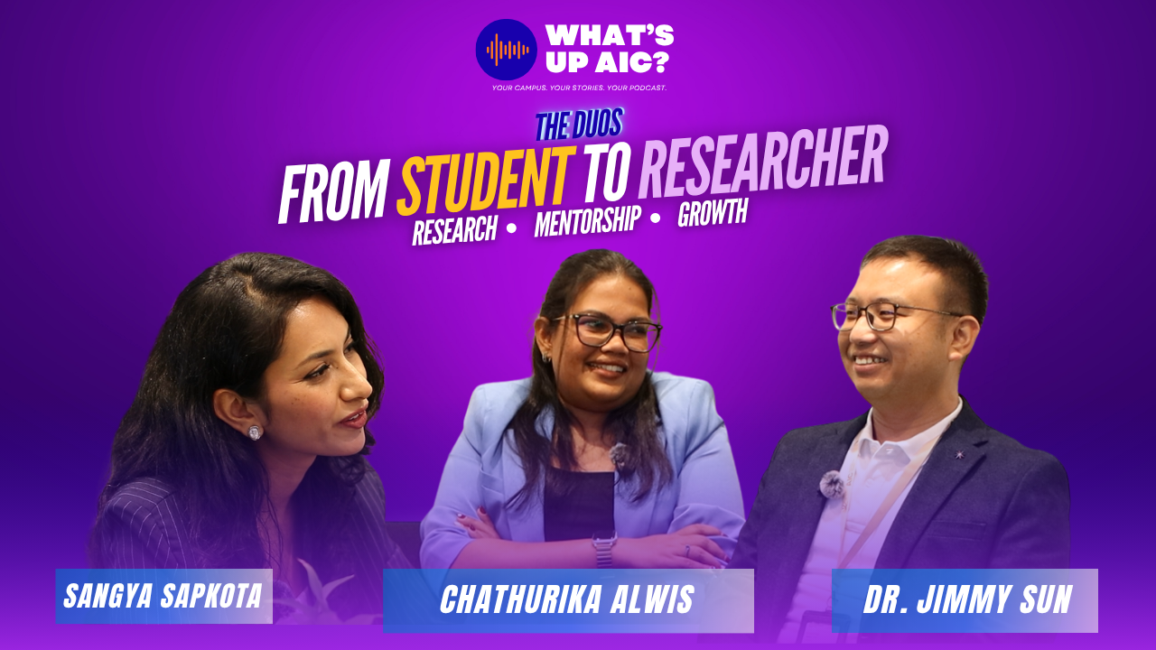<p>New podcast episode explores research journey</p>