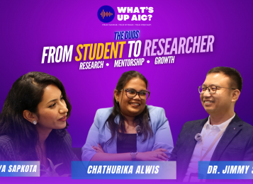 <p>New podcast episode explores research journey</p>