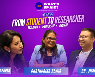 <p>New podcast episode explores research journey</p>