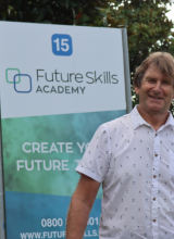 Great news photo of Stewart outside FSA news image v2