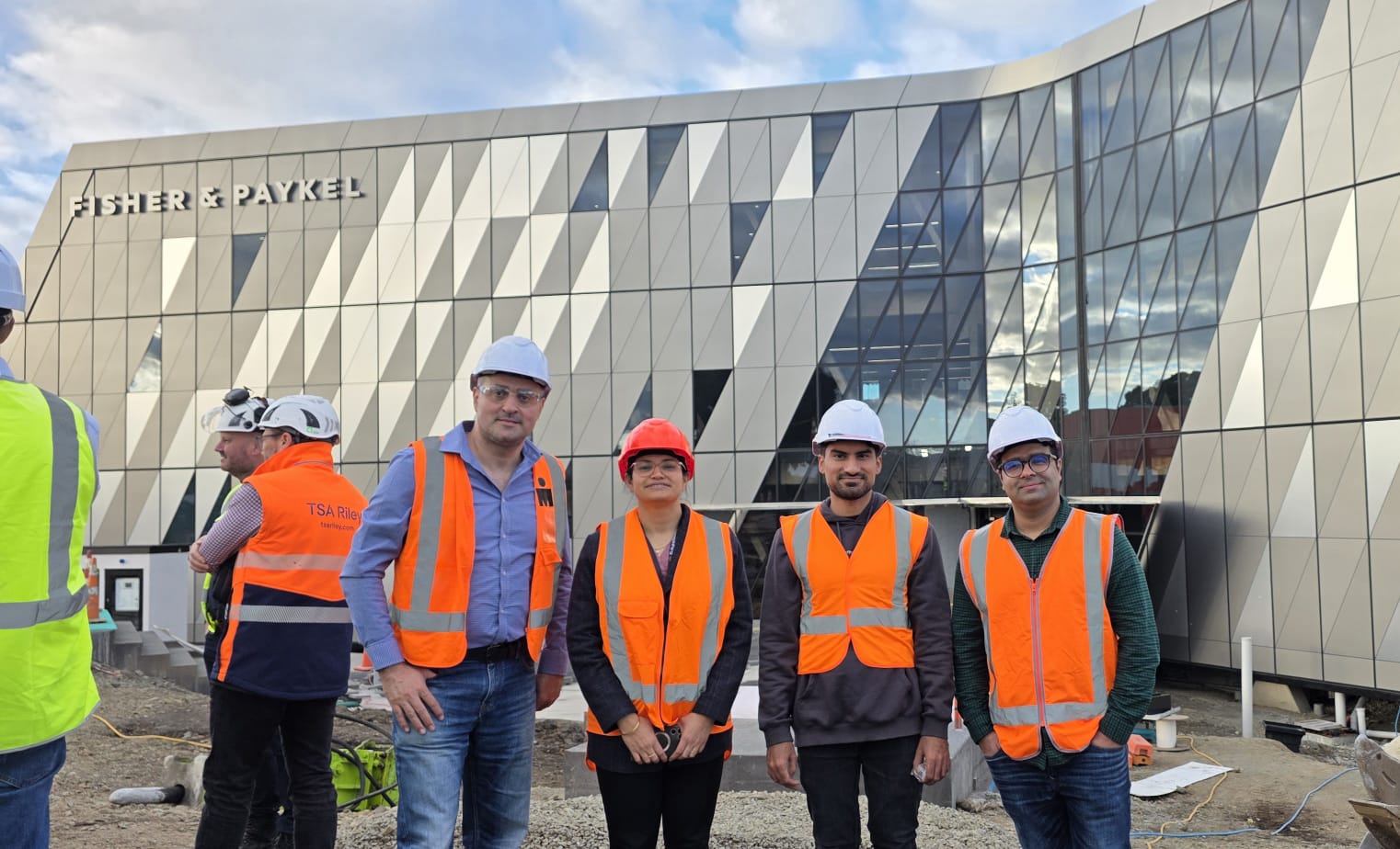 <p>Construction lecturers tour Fisher and Paykel HQ</p>