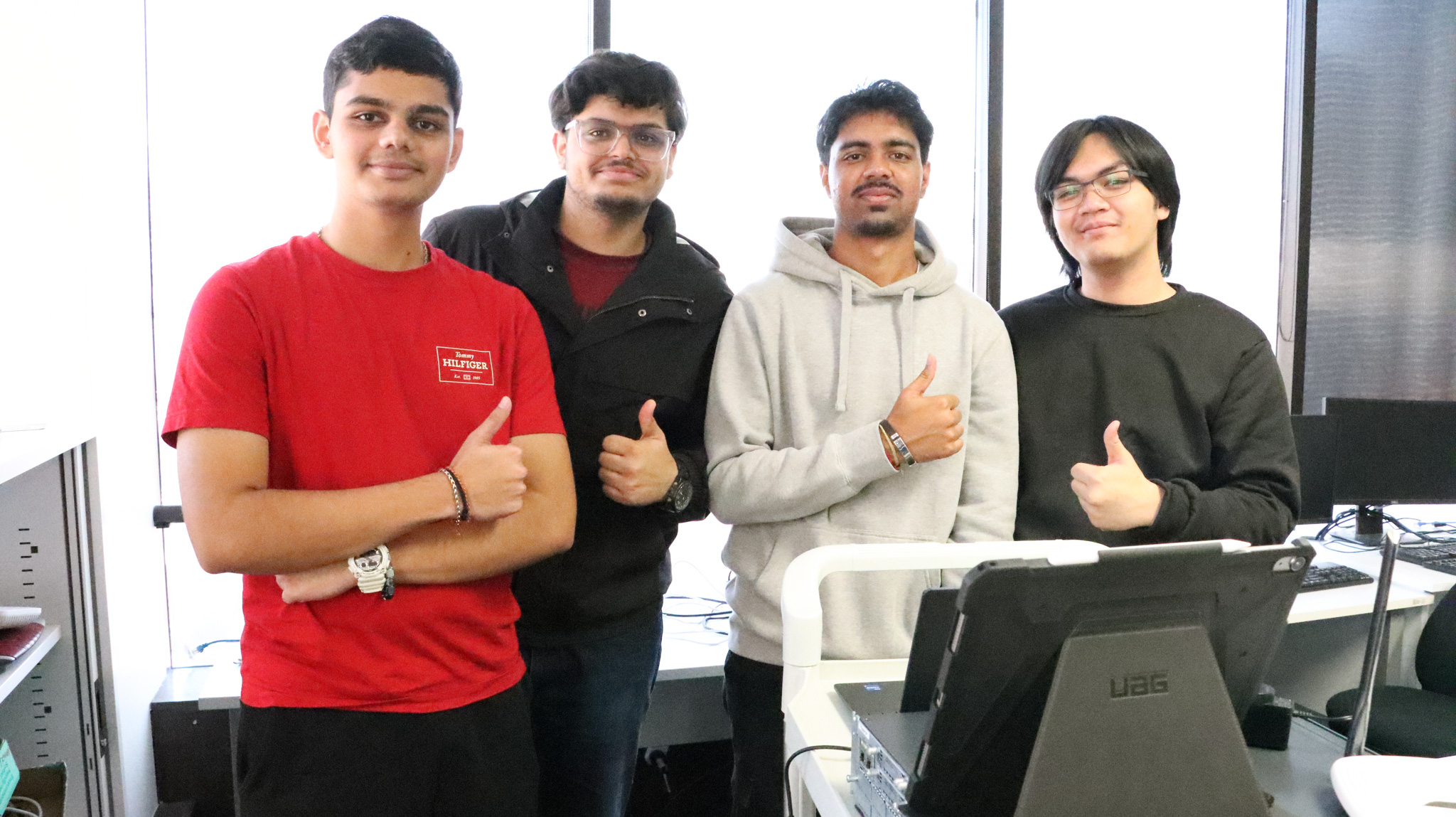 <p>IT students put networking into practice</p>